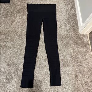 BLANQI Black High-Waisted Seamless Maternity Leggings